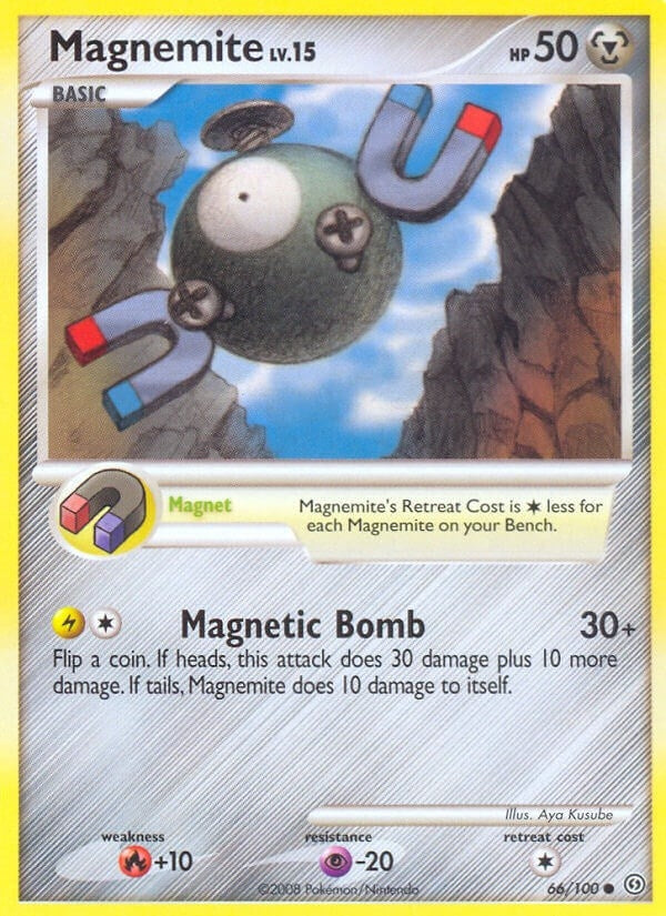 Image for Magnemite (66) (66/100) (SF) - Pokemon