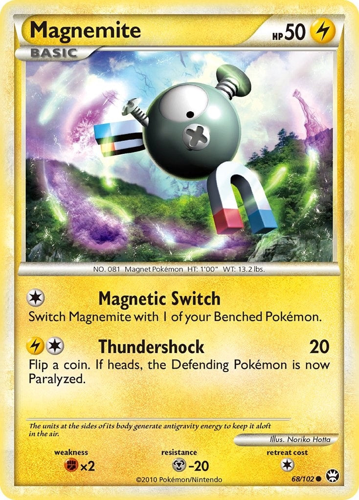 Image for Magnemite (68/102) (TM) - Pokemon