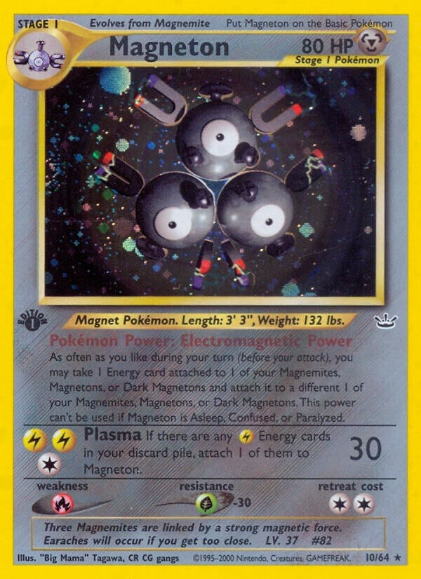 Image for Magneton (10/64) (N3) - Pokemon