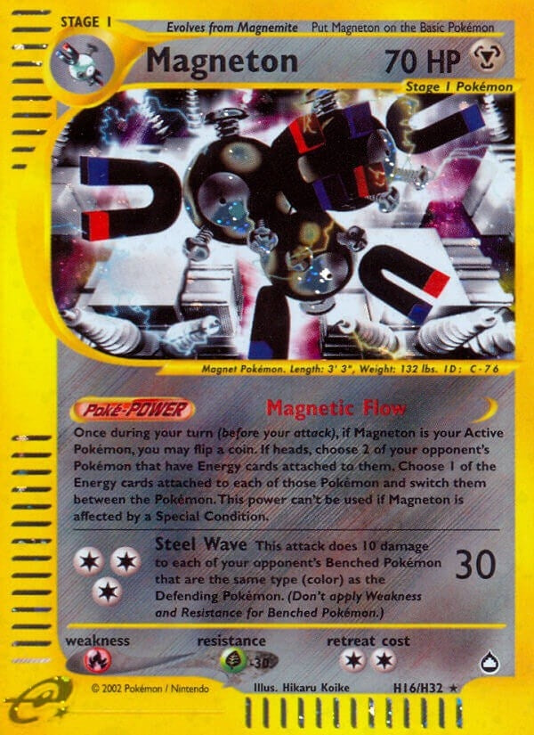 Image for Magneton (H16) (H16/H32) (AQ) - Pokemon