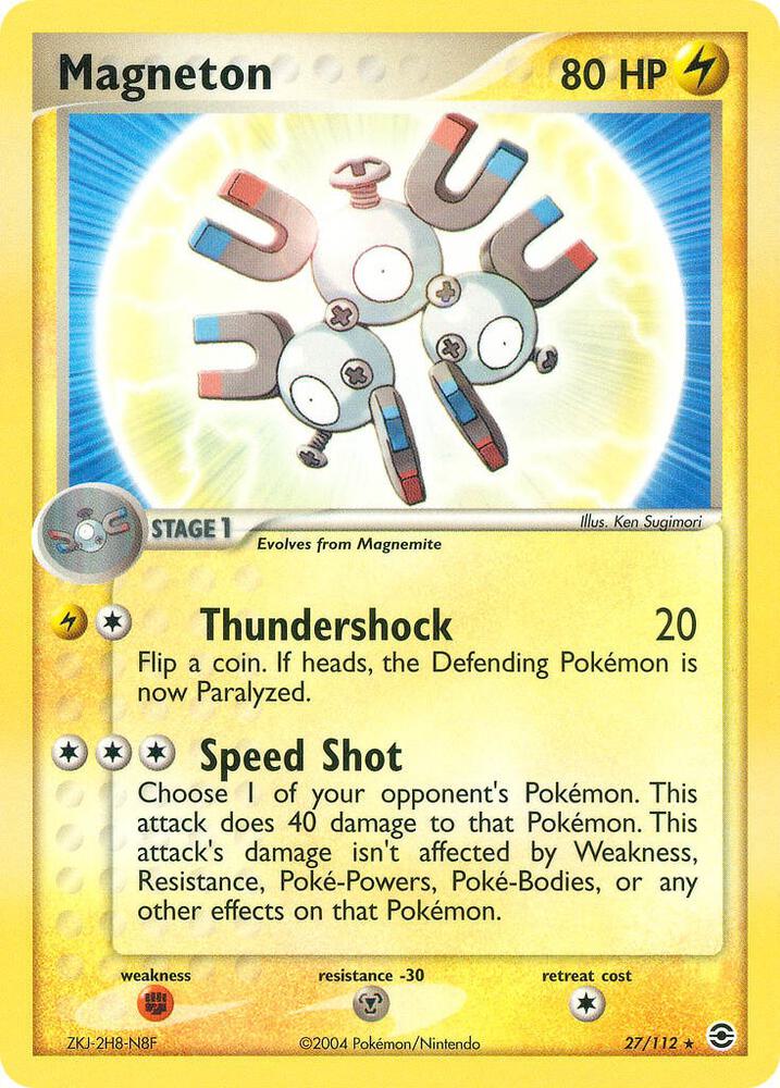 Image for Magneton (27/112) (RG) - Pokemon