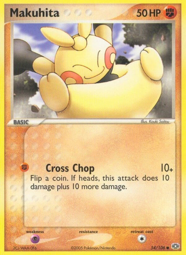 Image for Makuhita (54/106) (EM) - Pokemon