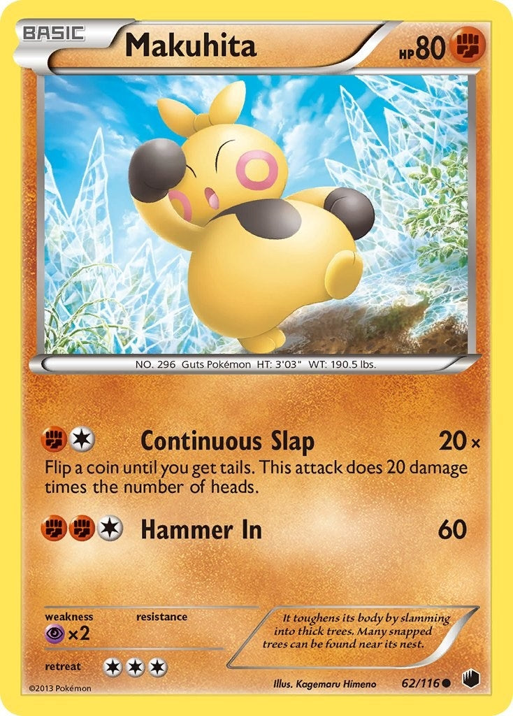 Image for Makuhita (62/116) (PLF) - Pokemon