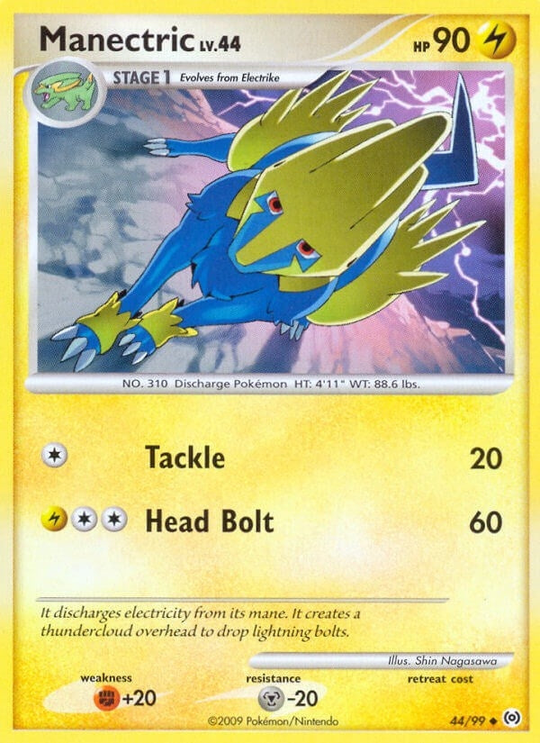 Image for Manectric (44) (44/99) (AR) - Pokemon