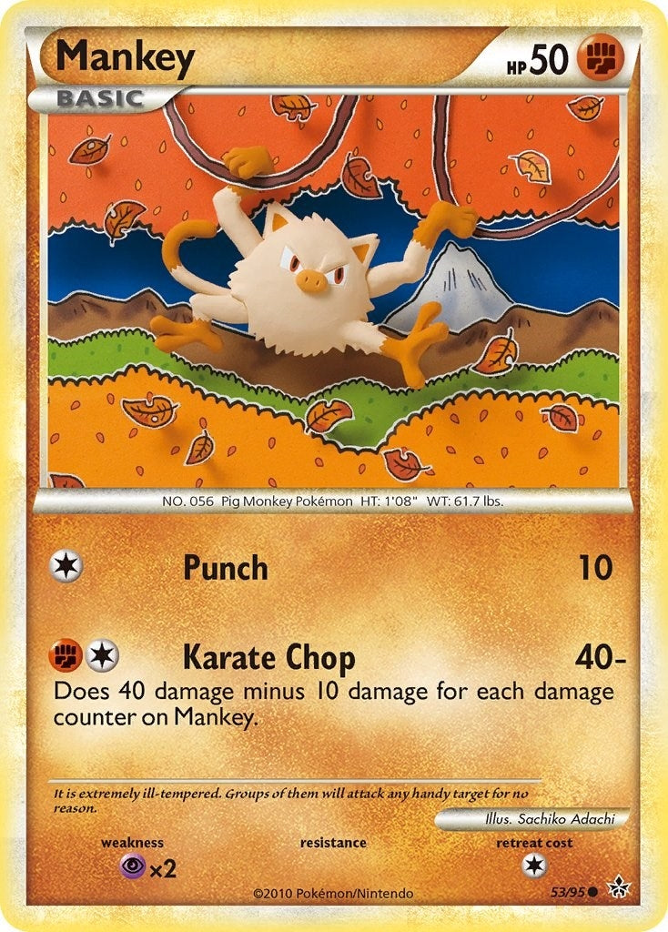 Image for Mankey (53/95) (UL) - Pokemon