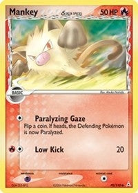 Image for Mankey (Delta Species) (70/110) (HP) - Pokemon