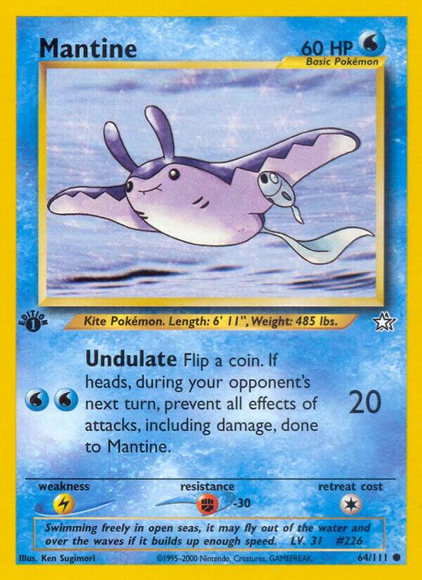 Image for Mantine (064/111) (N1) - Pokemon