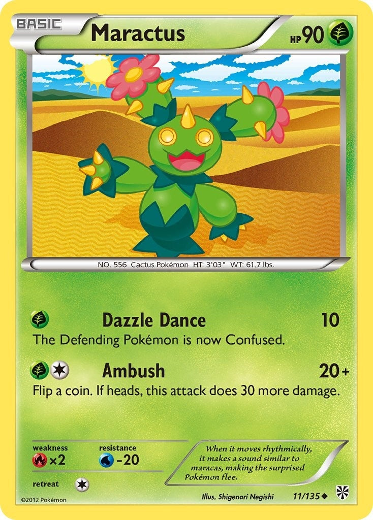 Image for Maractus (11/135) (PLS) - Pokemon