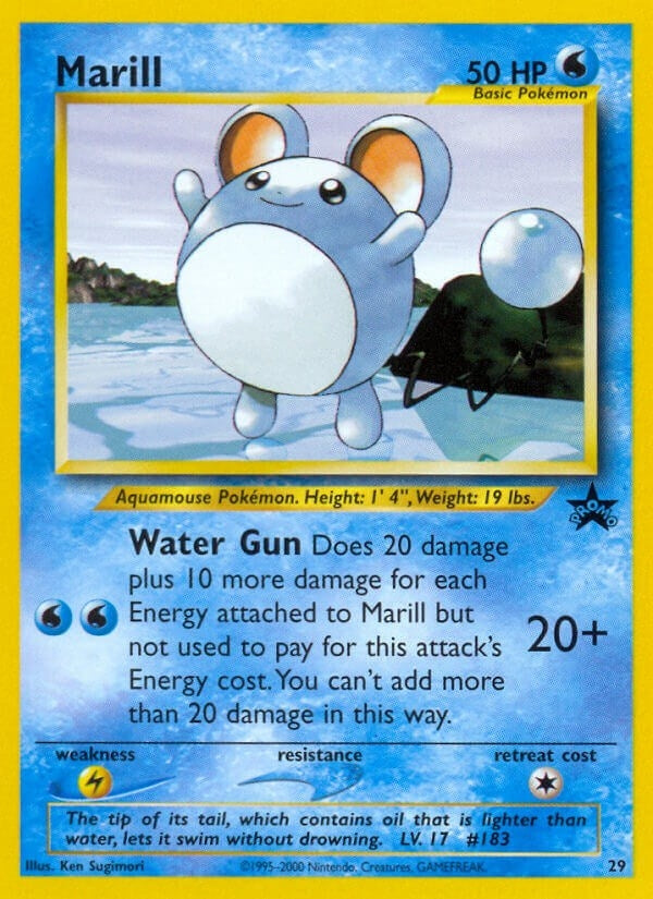 Image for Marill (29/53) (PR) - Pokemon