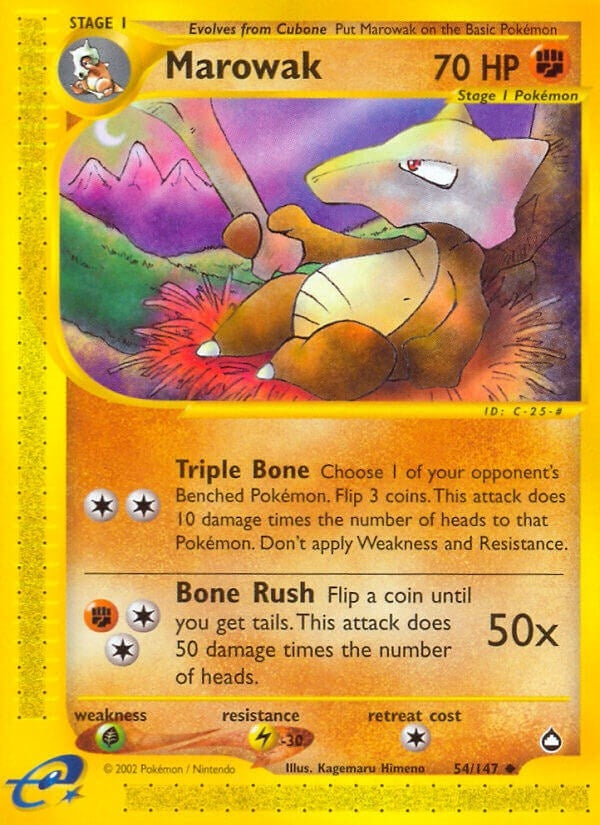 Image for Marowak (054/147) (AQ) - Pokemon
