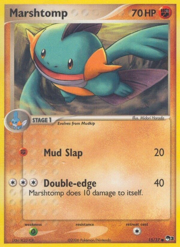 Image for Marshtomp (015/017) (POP) - Pokemon