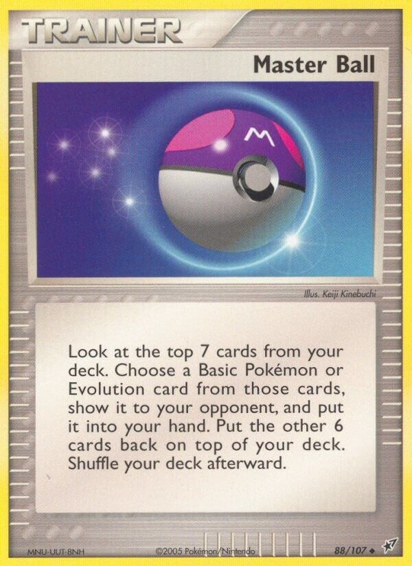 Image for Master Ball (88/107) (DX) - Pokemon