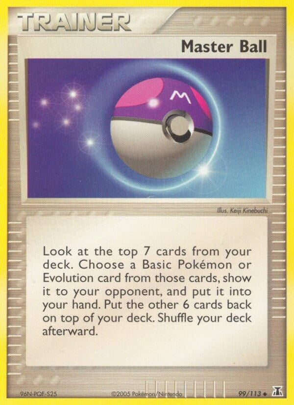 Image for Master Ball (99/113) (DS) - Pokemon