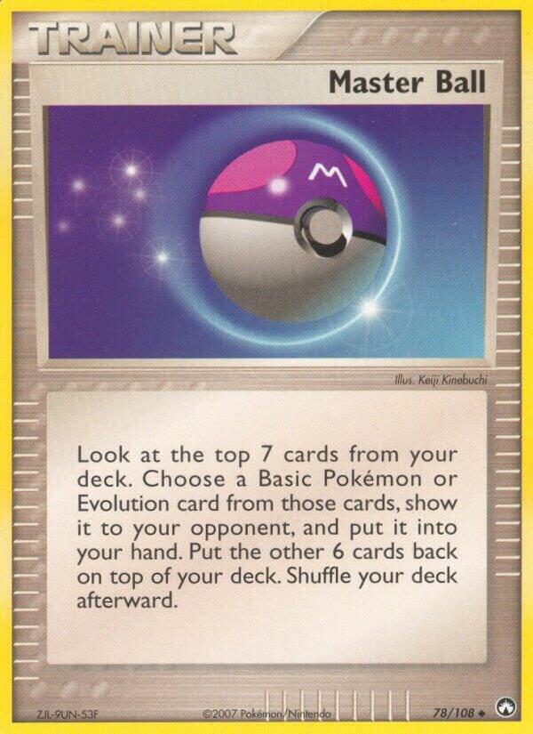 Image for Master Ball (78/108) (PK) - Pokemon