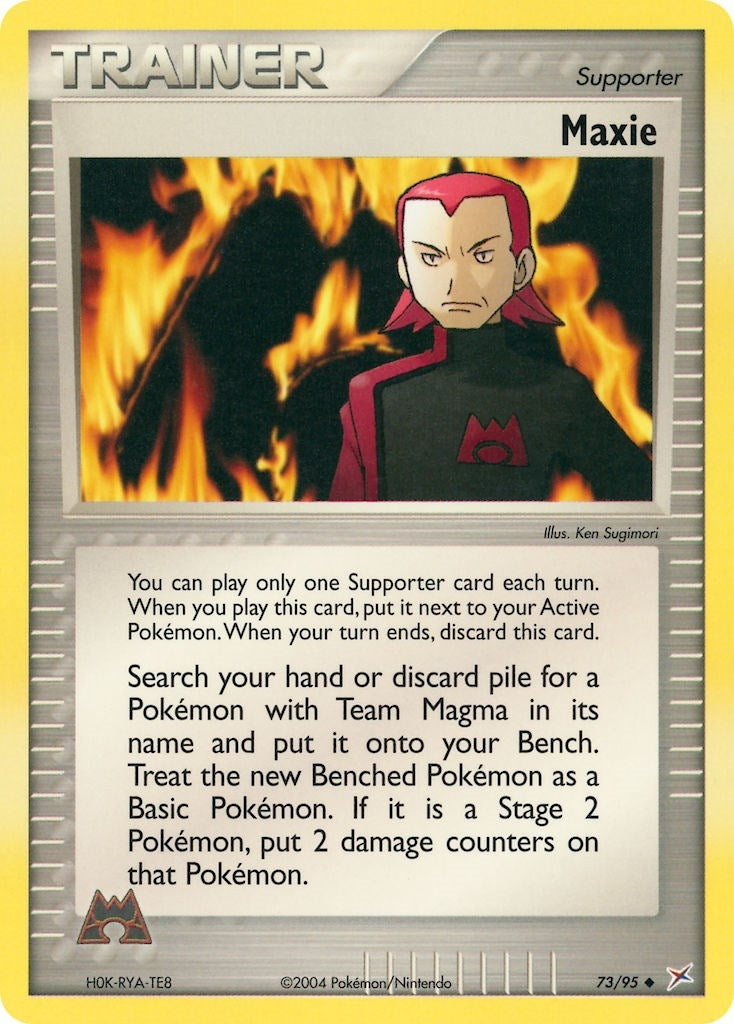 Image for Maxie (73/95) (MA) - Pokemon