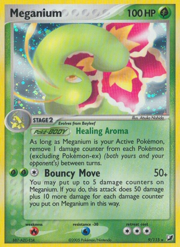 Image for Meganium (9/115) (UF) - Pokemon