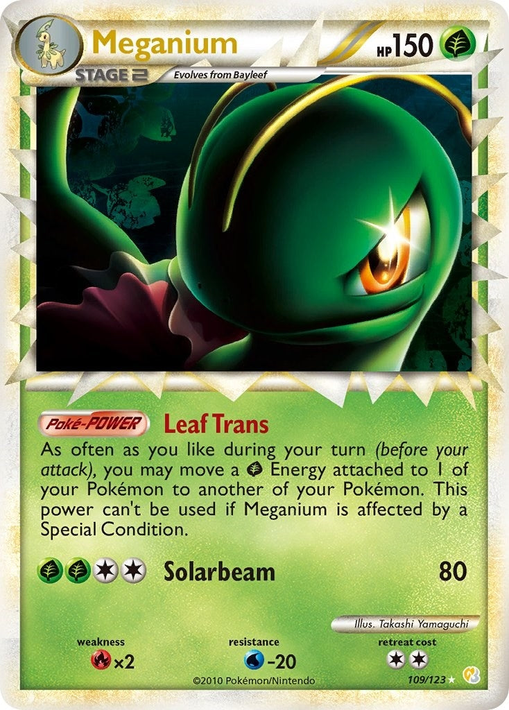 Image for Meganium (Prime) (109/123) (HS) - Pokemon