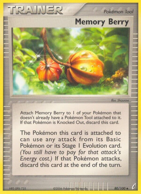 Image for Memory Berry (80/100) (CG) - Pokemon