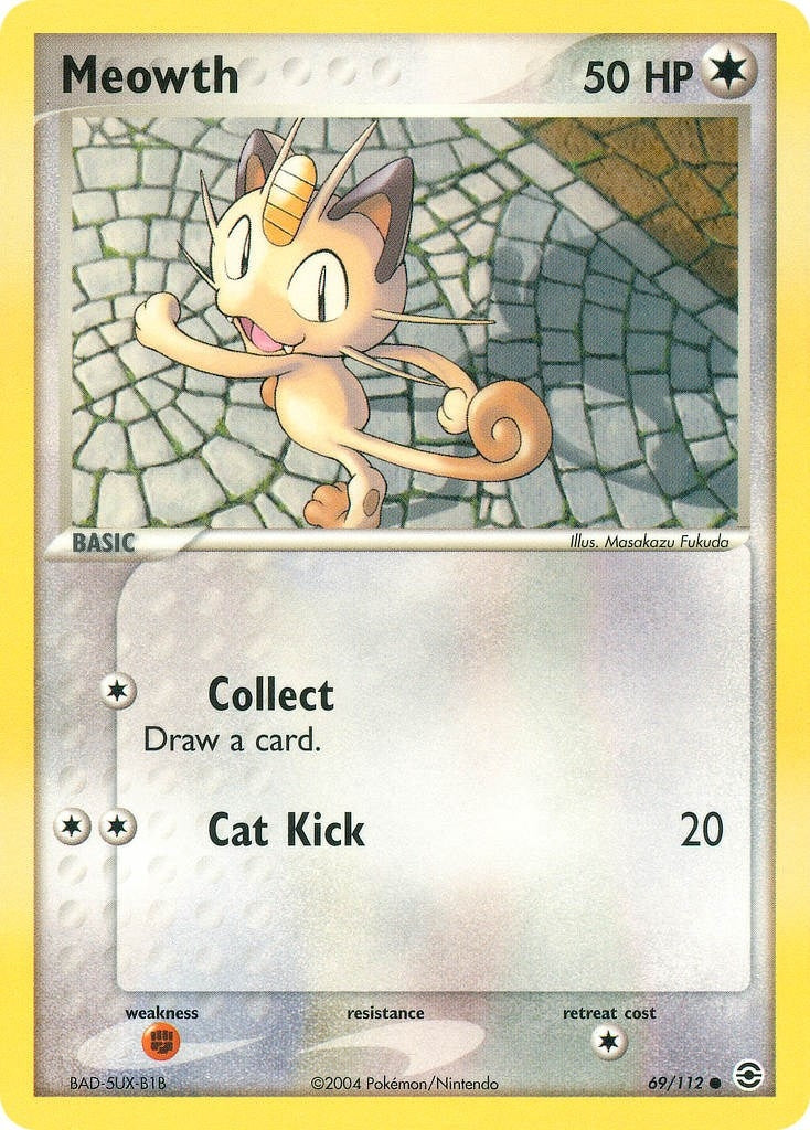 Image for Meowth (69/112) (RG) - Pokemon