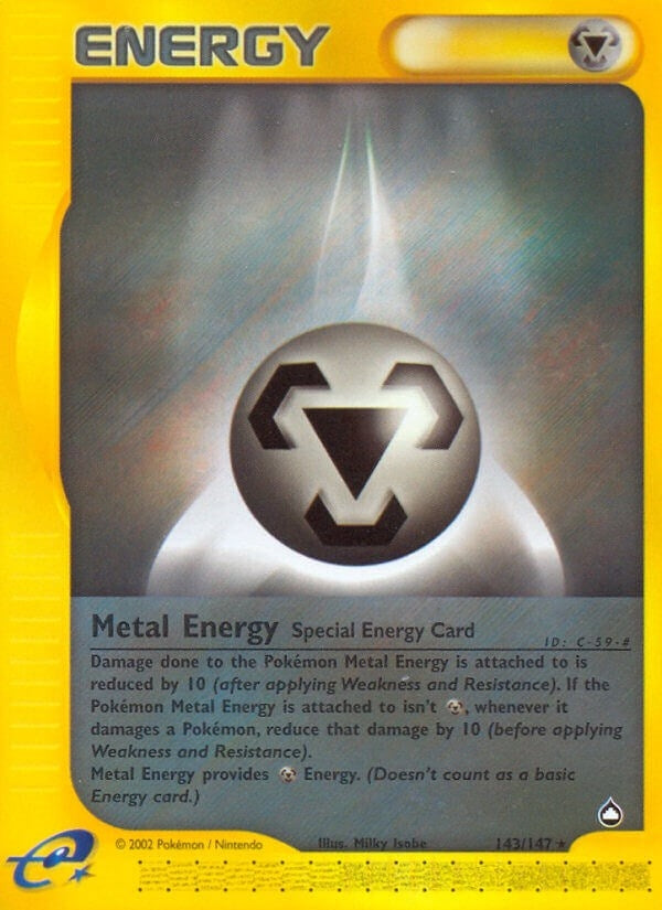 Image for Metal Energy (143/147) (AQ) - Pokemon