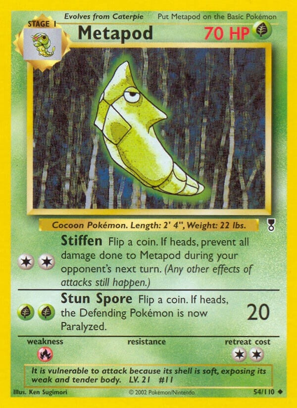 Image for Metapod (054/110) (LC) - Pokemon