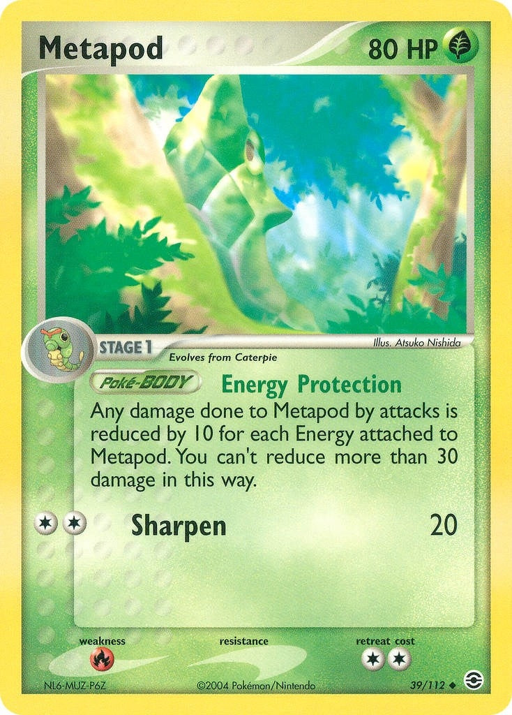 Image for Metapod (39/112) (RG) - Pokemon