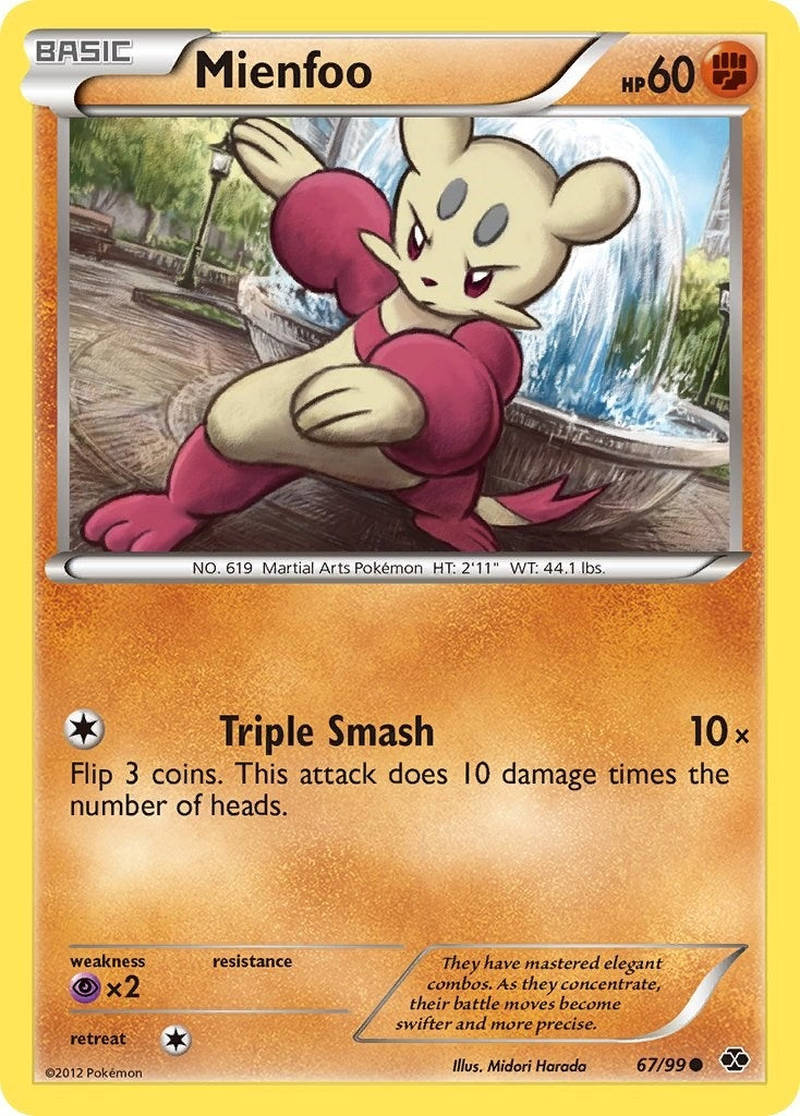 Image for Mienfoo (67/99) (NXD) - Pokemon