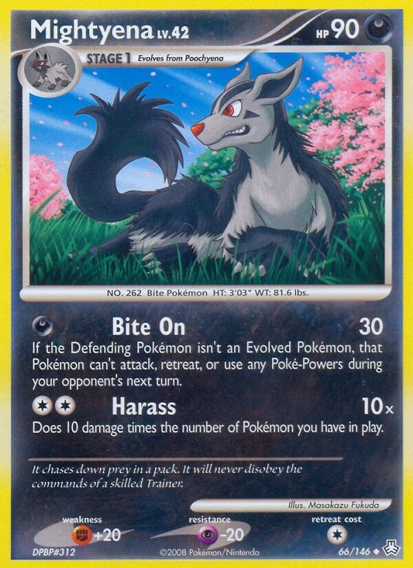 Image for Mightyena (66/146) (LA) - Pokemon