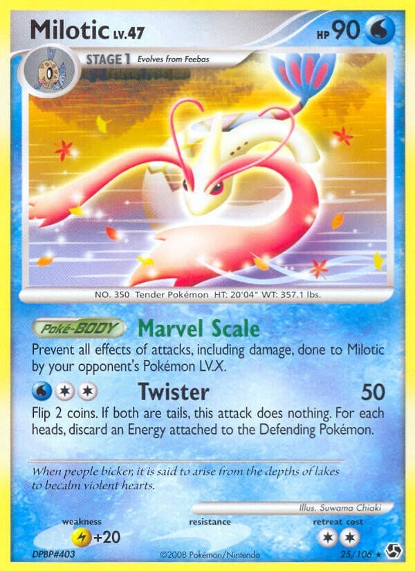 Image for Milotic (25/106) (GE) - Pokemon