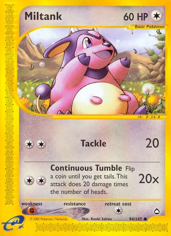 Image for Miltank (094/147) (AQ) - Pokemon