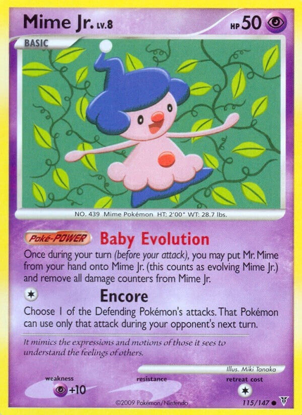 Image for Mime Jr. (115) (SV) - Pokemon
