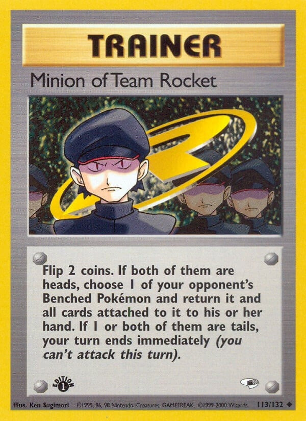 Image for Minion of Team Rocket (113/132) (G1) - Pokemon