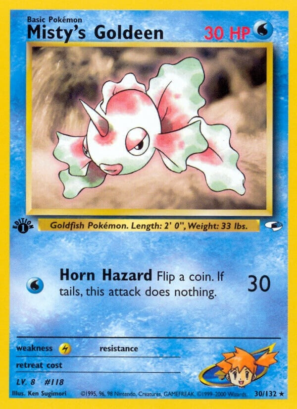 Image for Misty's Goldeen (30) (030/132) (G1) - Pokemon