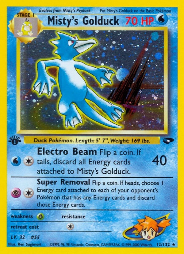 Image for Misty's Golduck (012/132) (G2) - Pokemon