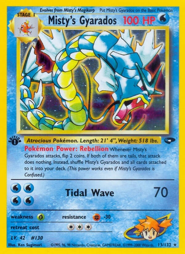 Image for Misty's Gyarados (013/132) (G2) - Pokemon