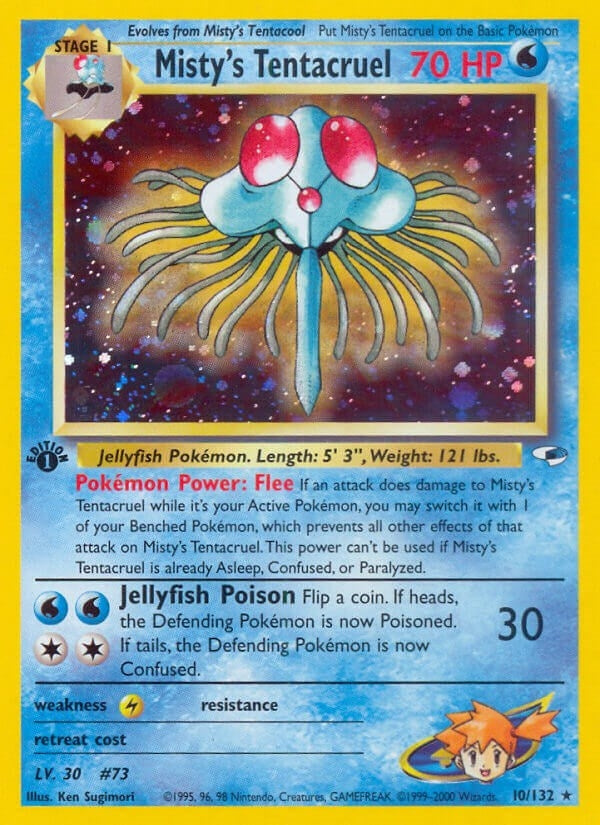 Image for Misty's Tentacruel (010/132) (G1) - Pokemon