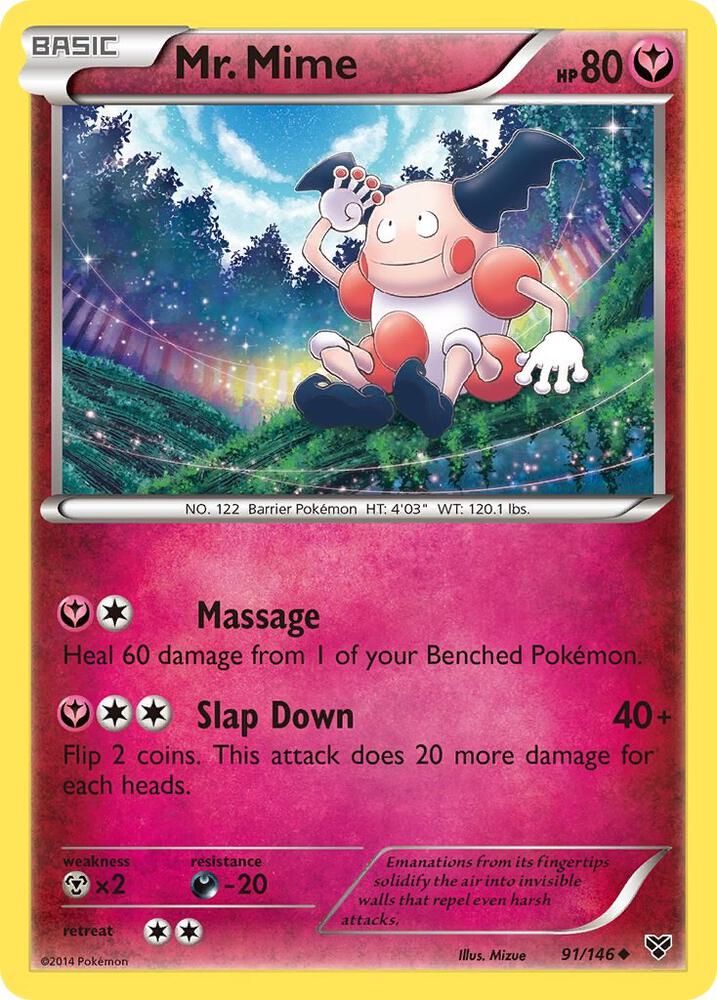 Image for Mr. Mime (91/146) (XY) - Pokemon