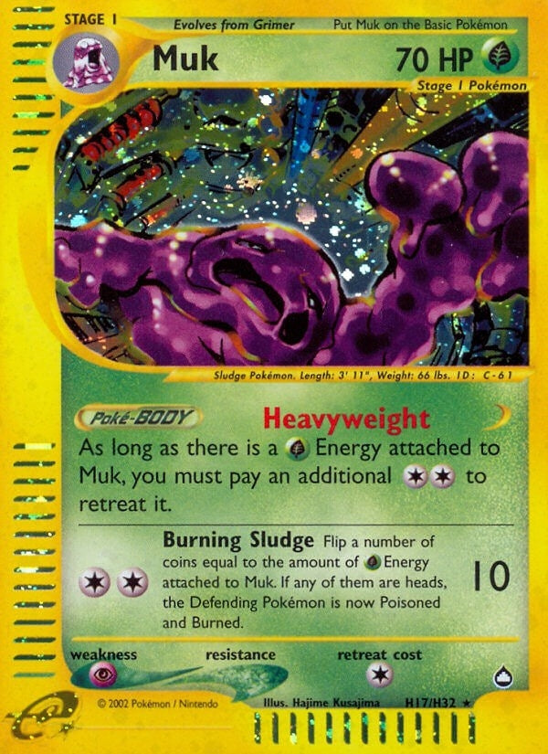Image for Muk (H17) (H17/H32) (AQ) - Pokemon