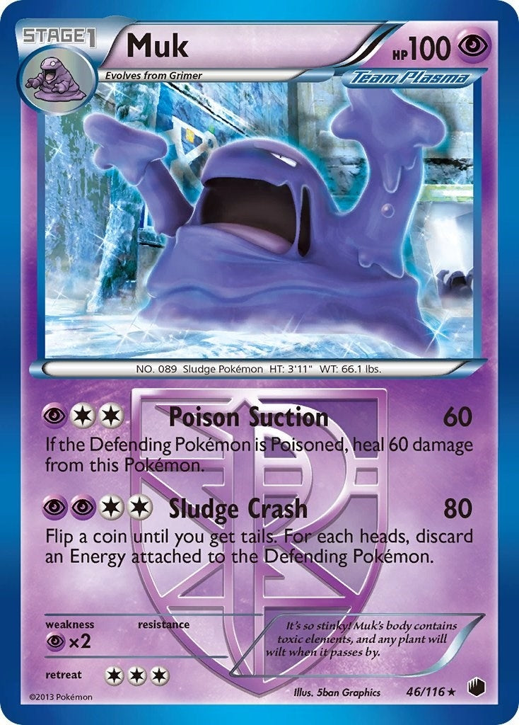 Image for Muk (Team Plasma) (46/116) (PLF) - Pokemon