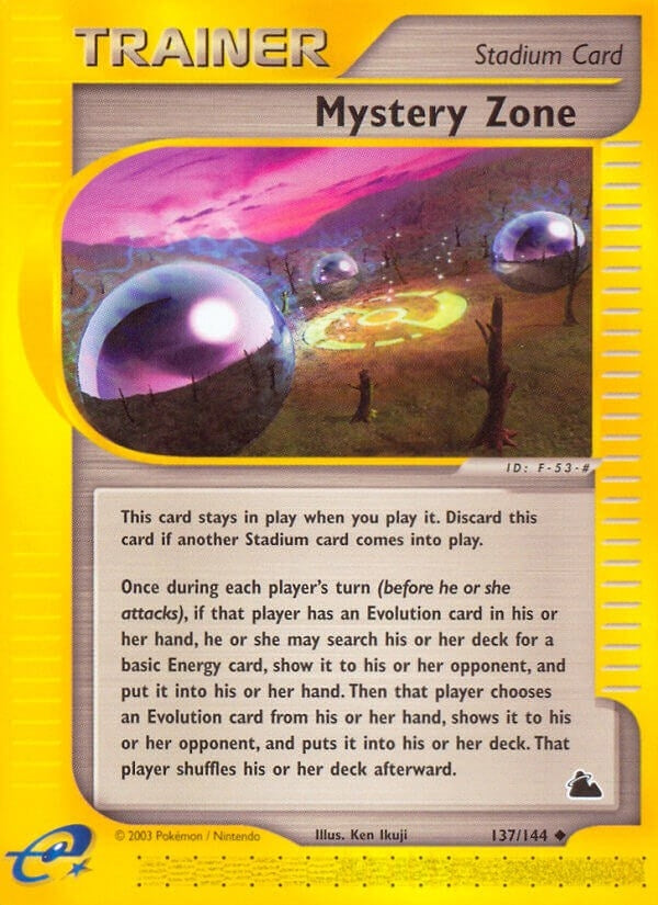 Image for Mystery Zone (137/144) (SK) - Pokemon