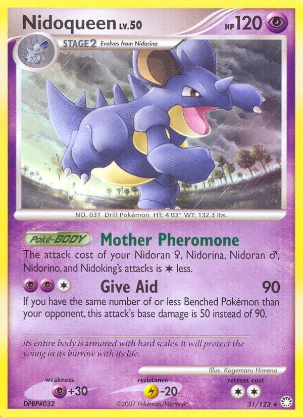 Image for Nidoqueen (31/123) (MT) - Pokemon