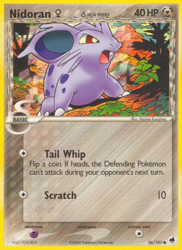 Image for Nidoran F (Delta Species) (56/101) (DF) - Pokemon