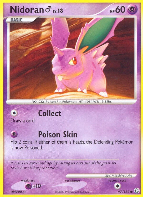 Image for Nidoran M (97/132) (SW) - Pokemon
