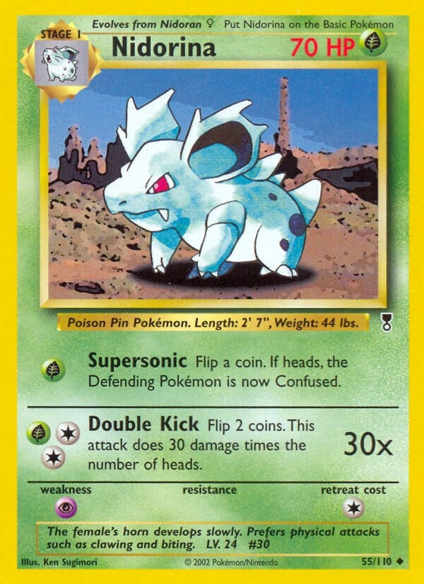 Image for Nidorina (055/110) (LC) - Pokemon