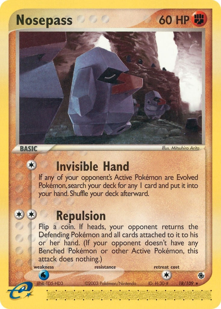 Image for Nosepass (18/109) (RS) - Pokemon