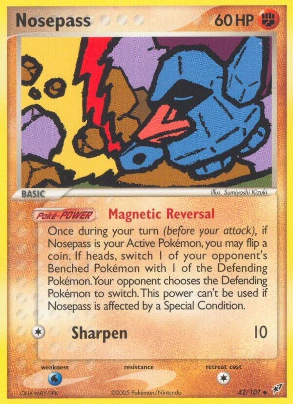 Image for Nosepass (42/107) (DX) - Pokemon