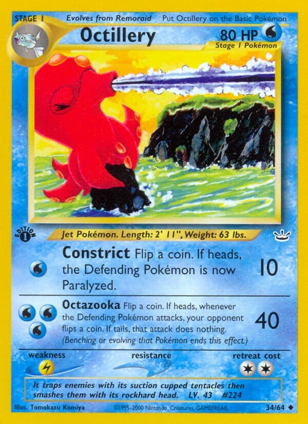 Image for Octillery (34/64) (N3) - Pokemon