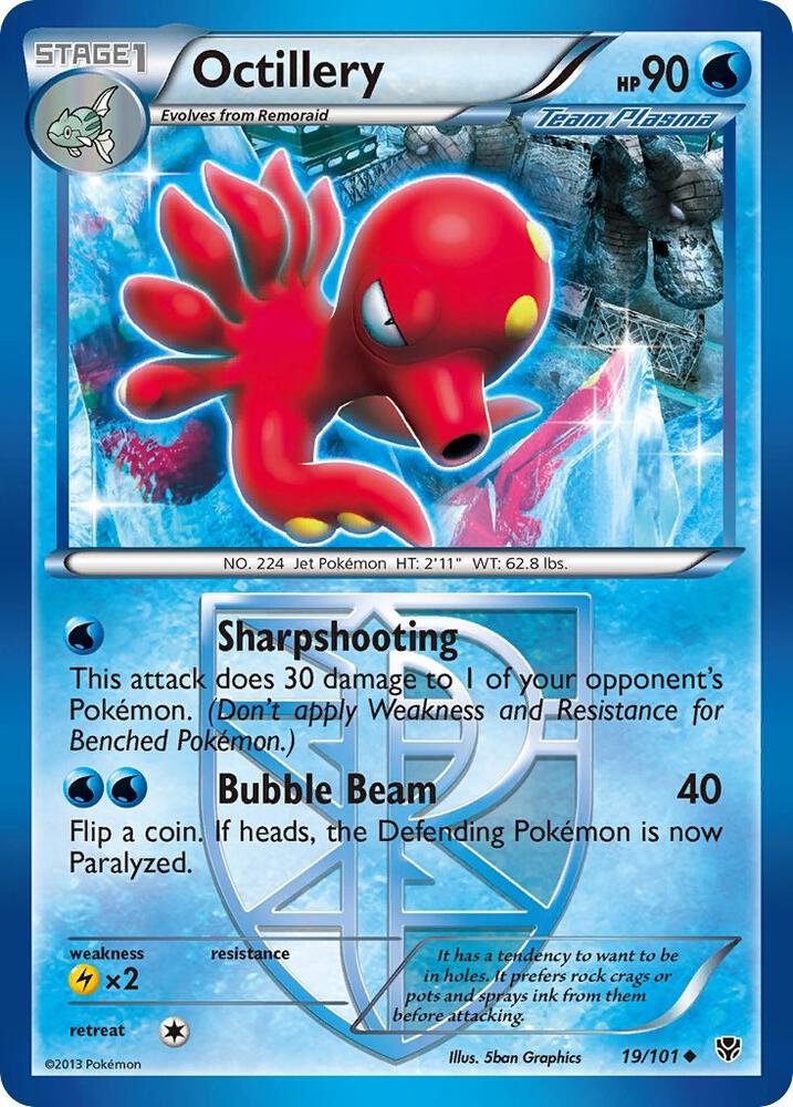 Image for Octillery (Team Plasma) (19/101) (PLB) - Pokemon