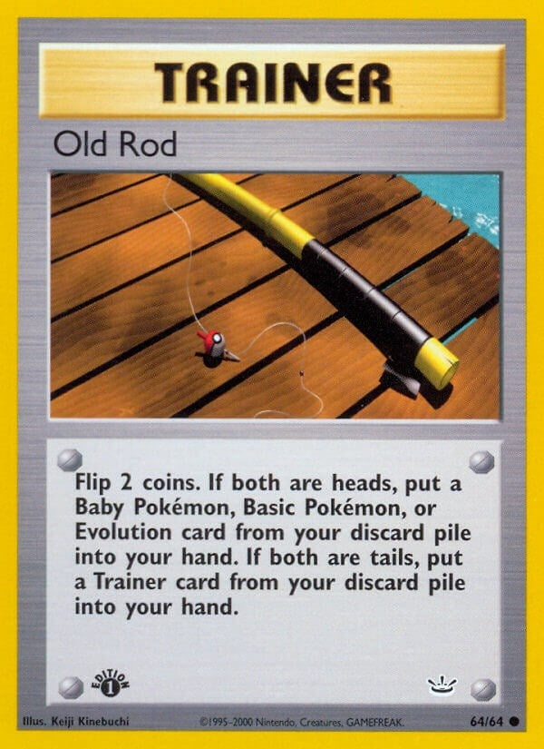 Image for Old Rod (64/64) (N3) - Pokemon