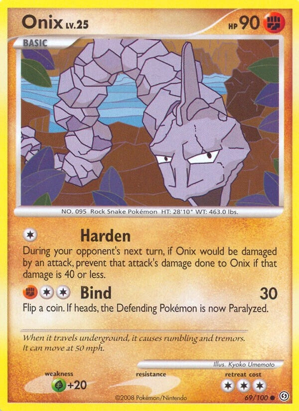 Image for Onix (69/100) (SF) - Pokemon